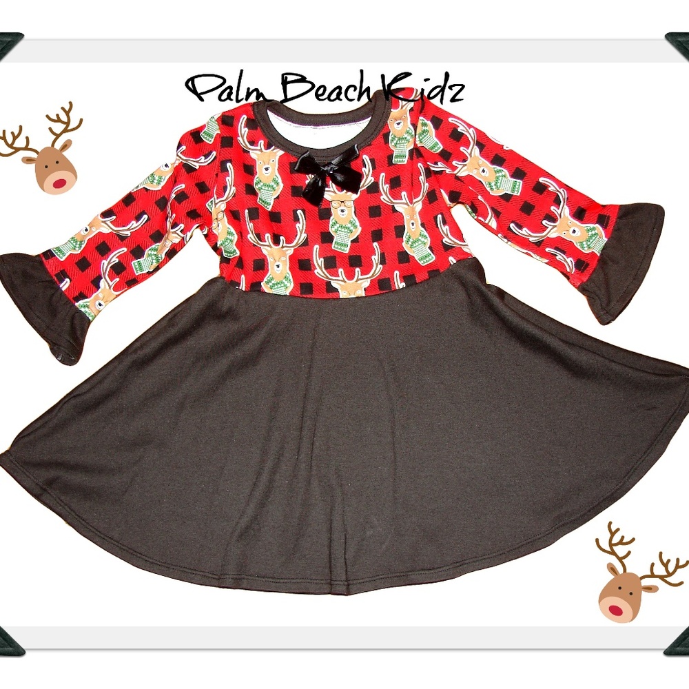 Reindeer Twirl Dres